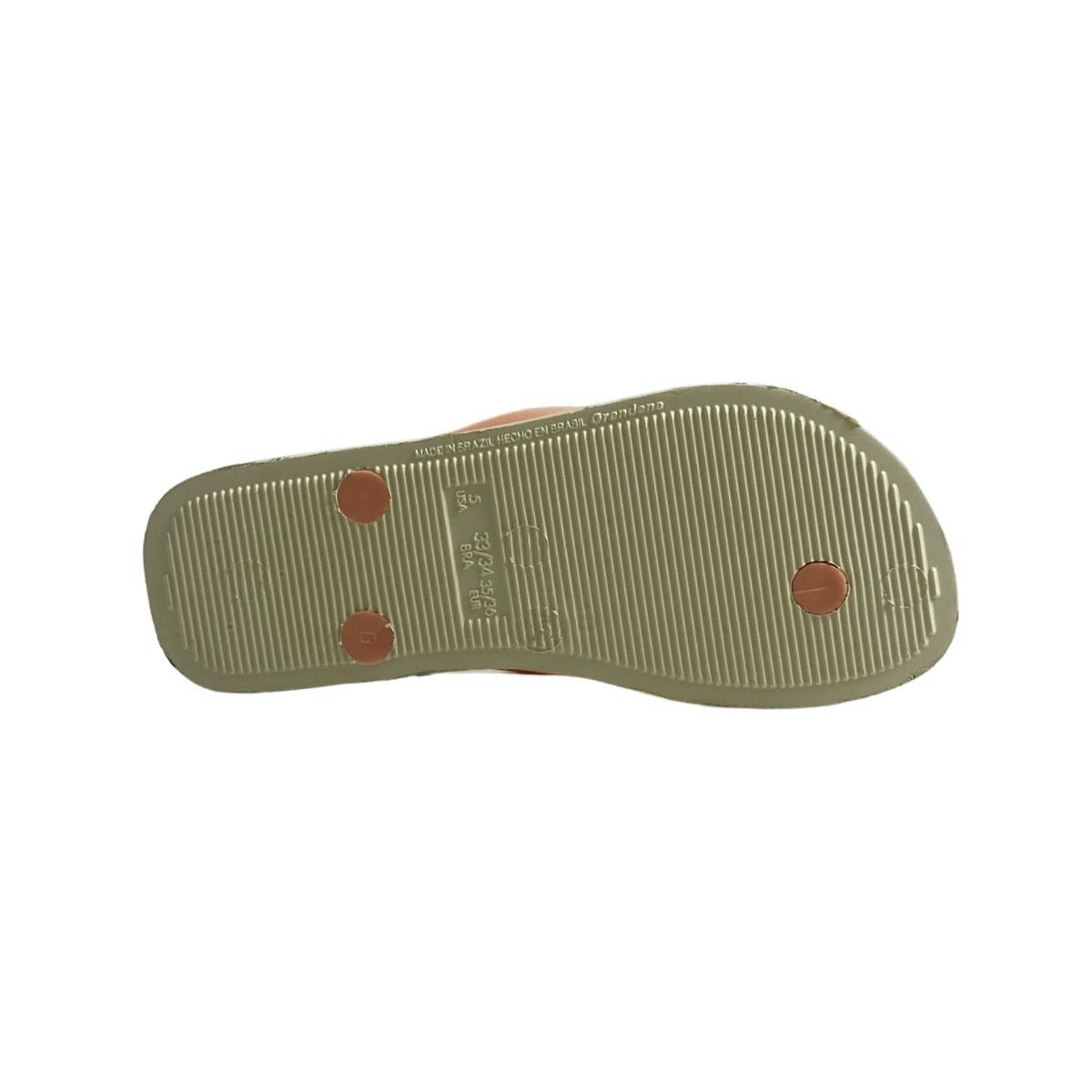 Chinelo Ipanema Feminino 27454 Laranja Laranja 6