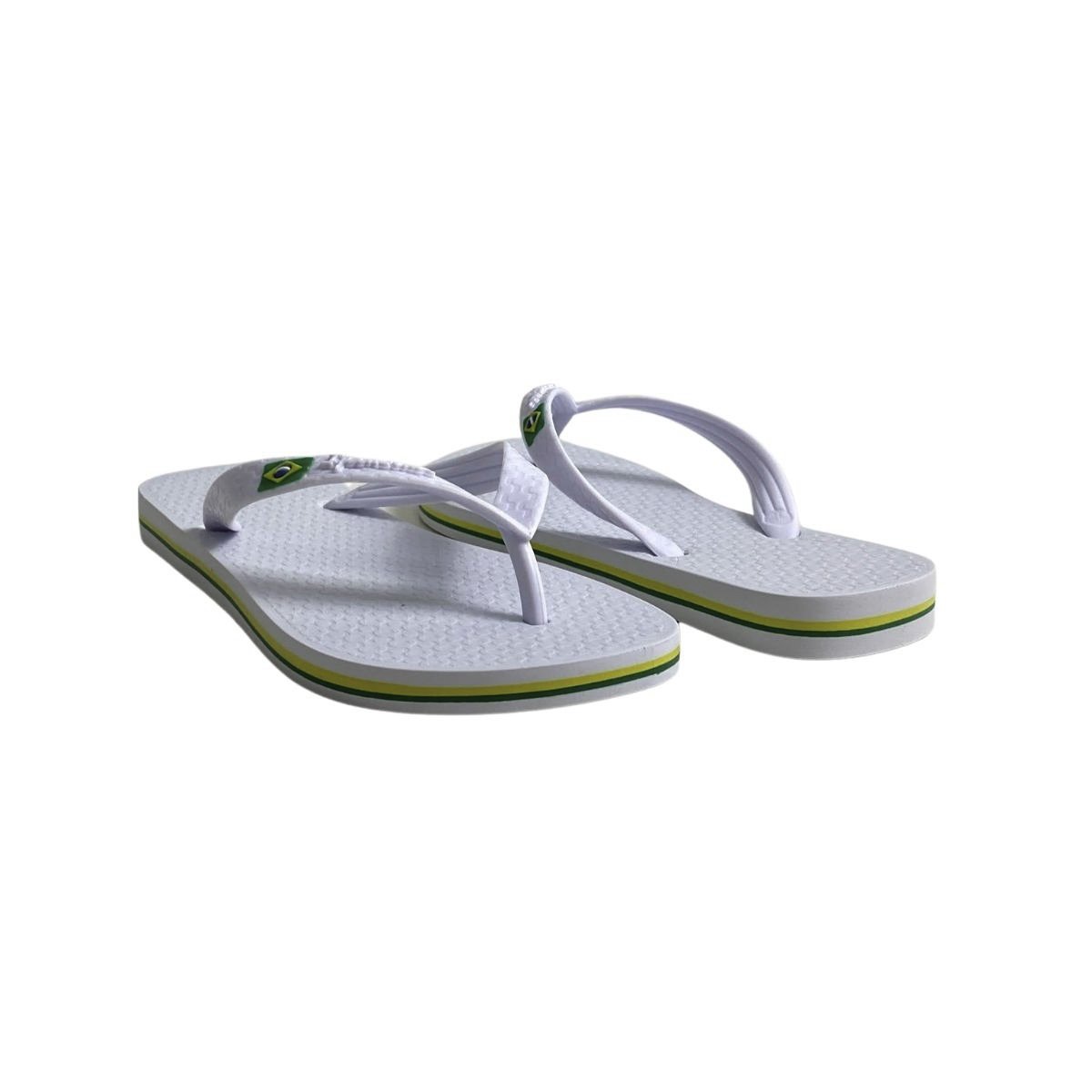 Chinelo Brasil Ipanema Masculino 27453 Branco Branco 6