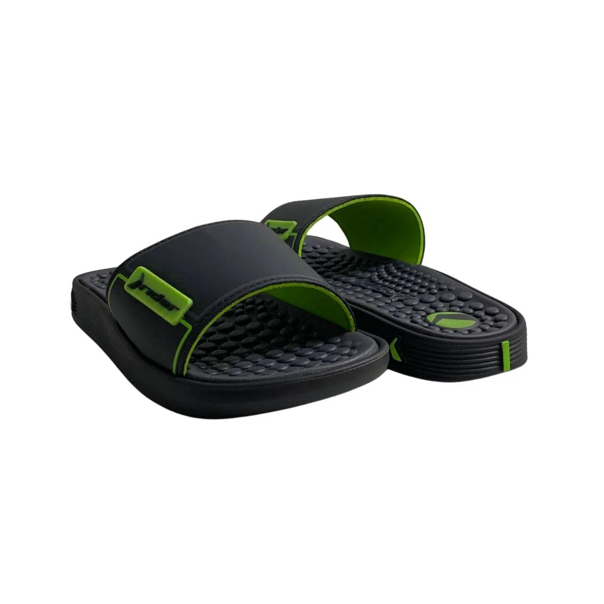 Chinelo Rider Infantil Menino 11784 Preto Preto 5