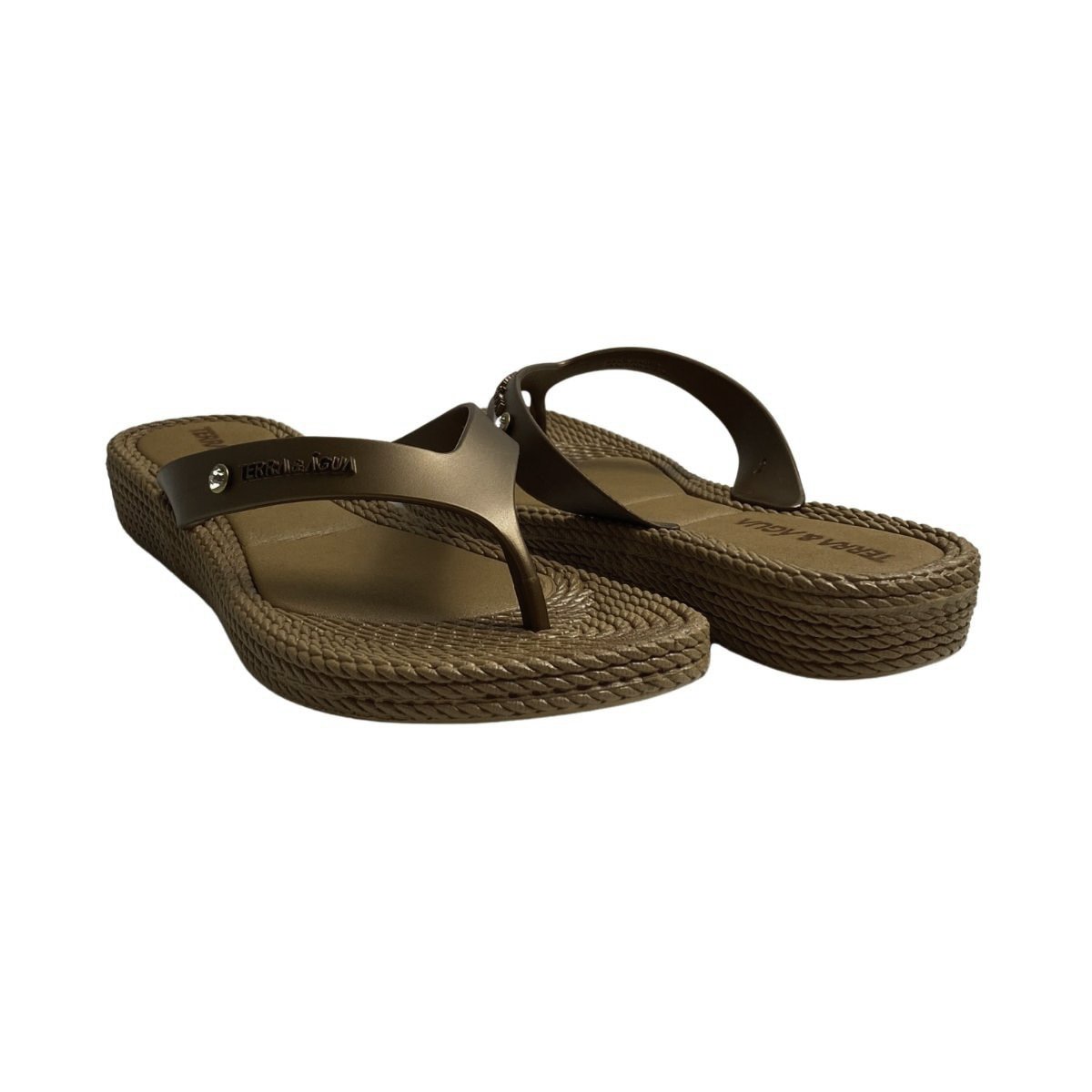 Chinelo Terra e Água Feminino 210012T Marrom Marrom 5