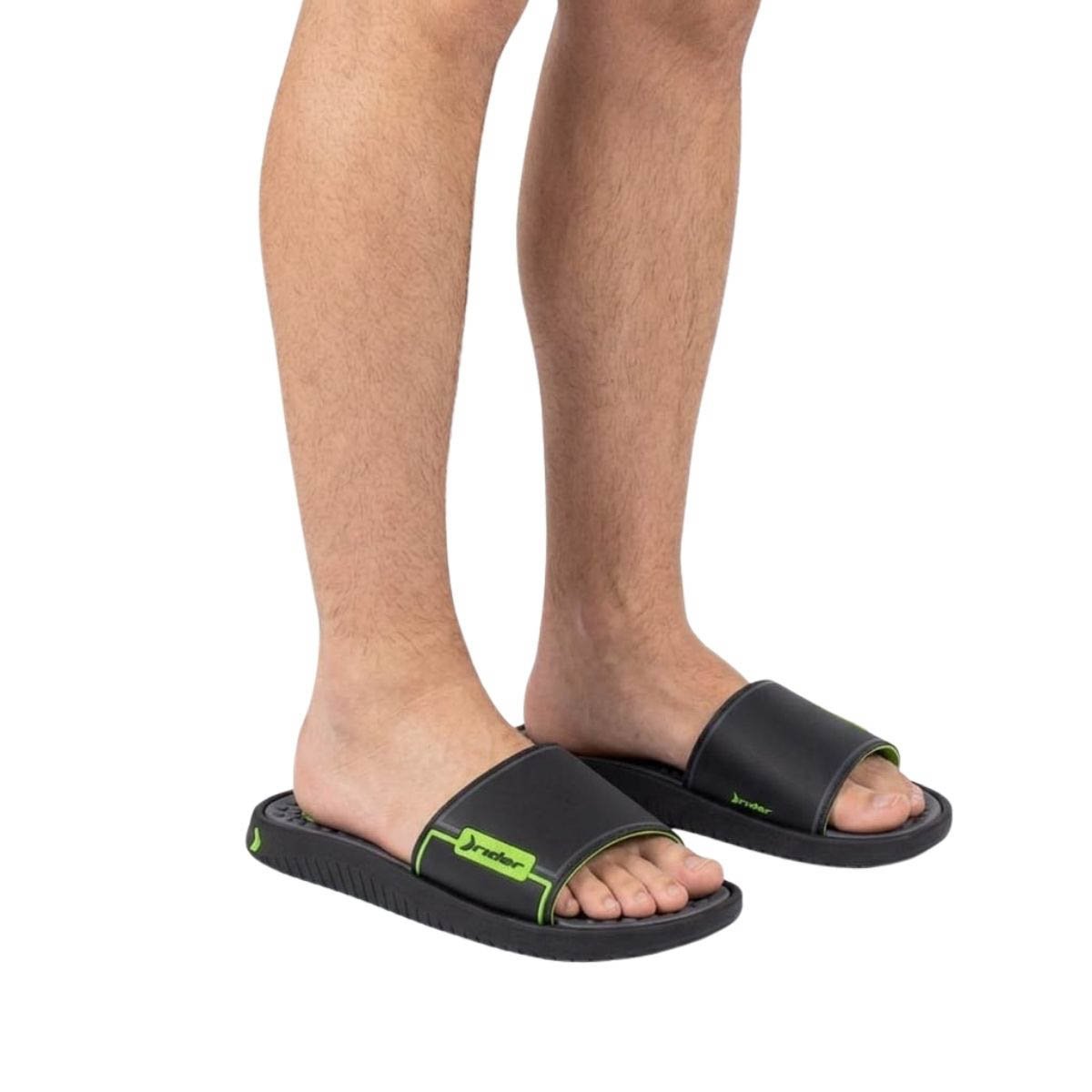 Chinelo Rider Masculino 12424 Preto Preto 2
