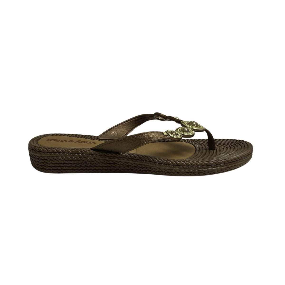 Chinelo Terra e Água Feminino 210604 Marrom