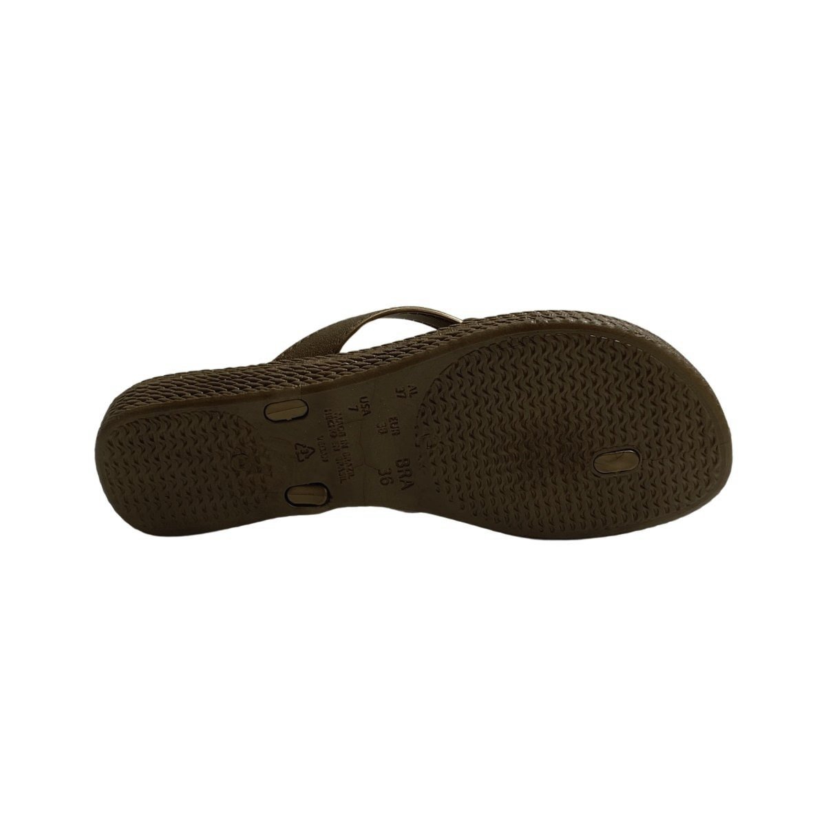 Chinelo Terra e Água Feminino 210604 Marrom Marrom 6