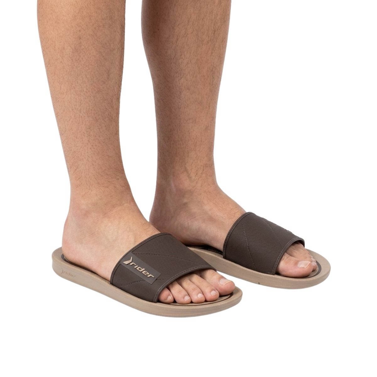 Chinelo Rider Masculino 11578 Marrom Marrom 2