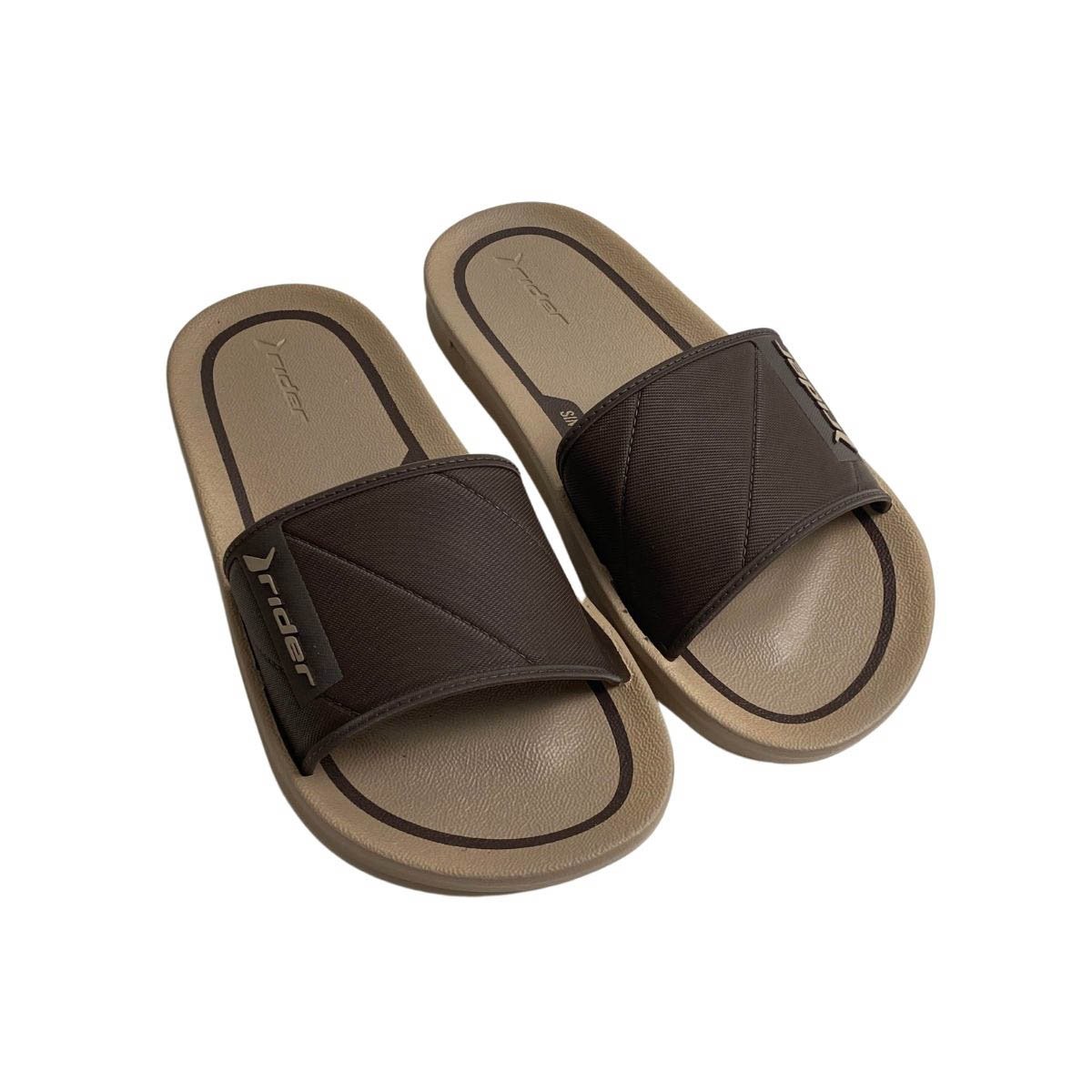 Chinelo Rider Masculino 11578 Marrom Marrom 4