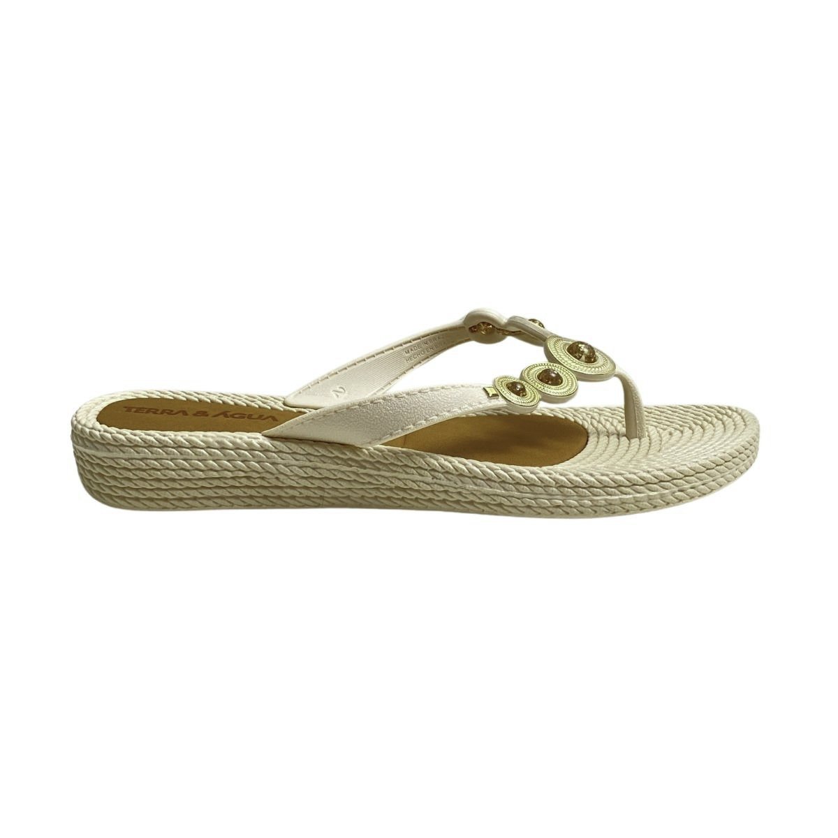 Chinelo Terra e Água Feminino 210604 Branco