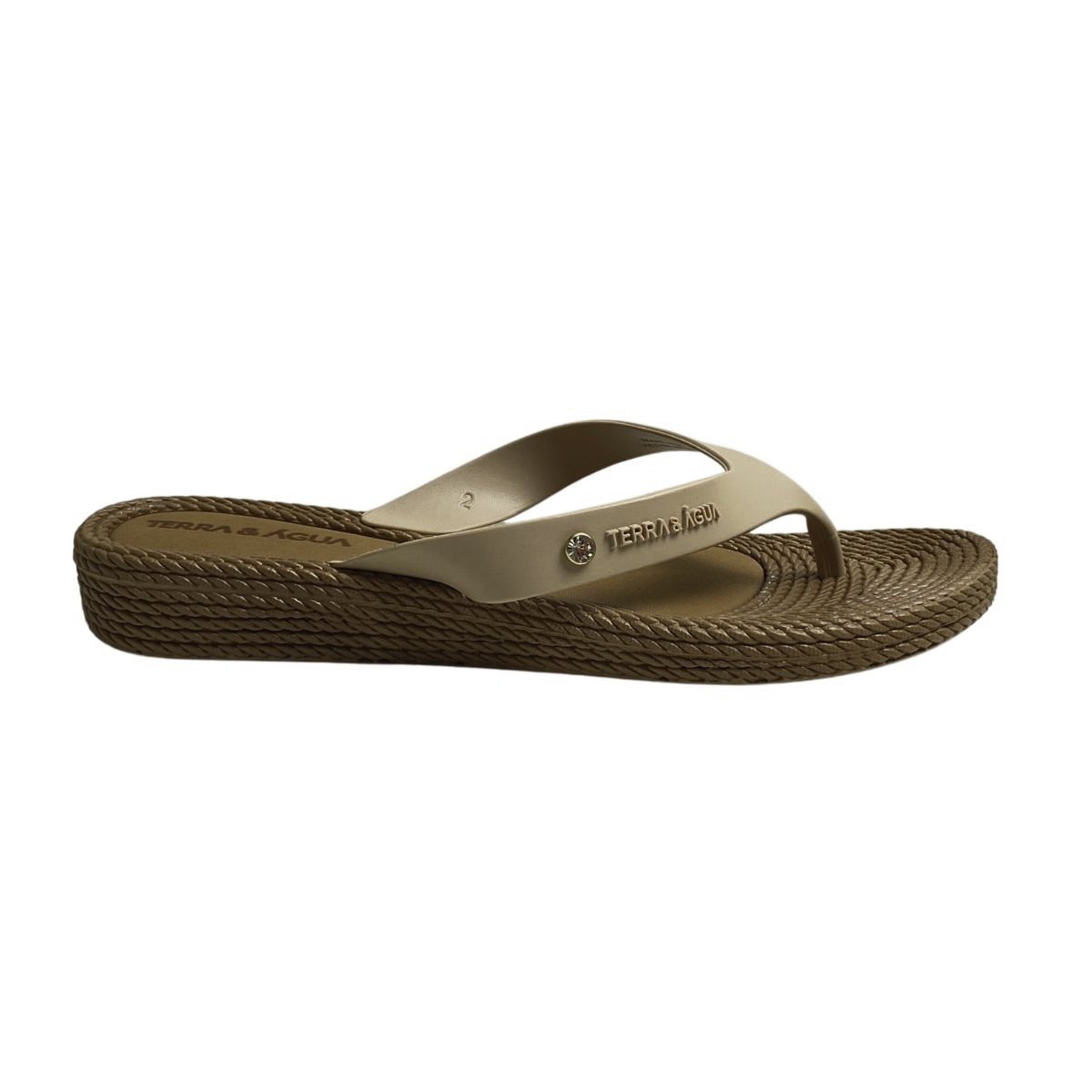 Chinelo Terra e Água Feminino 210012T Bege