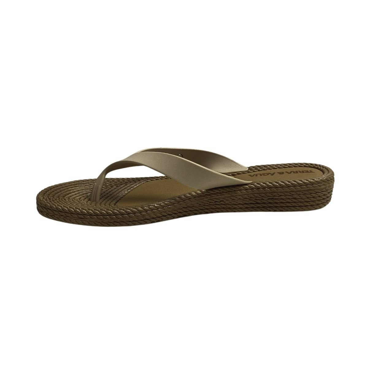 Chinelo Terra e Água Feminino 210012T Bege Bege 3