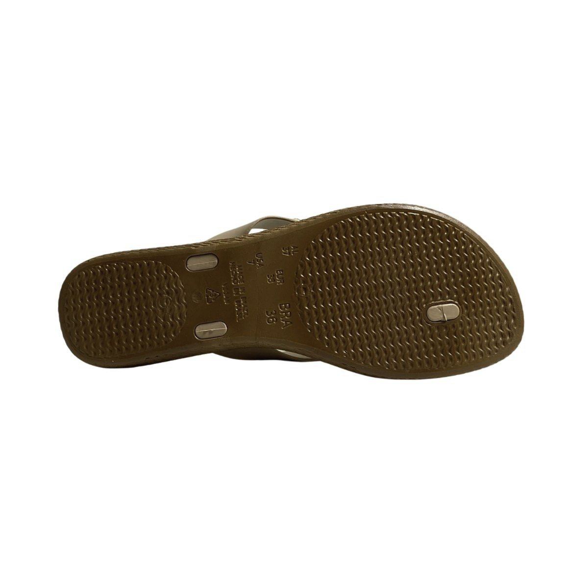 Chinelo Terra e Água Feminino 210012T Bege Bege 6