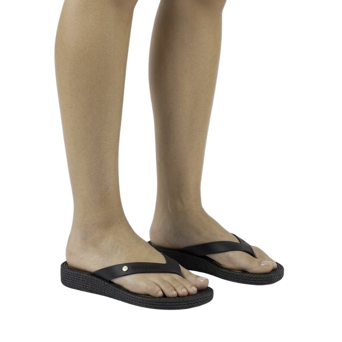 Chinelo Terra e Água Feminino 210012T Preto Preto 2