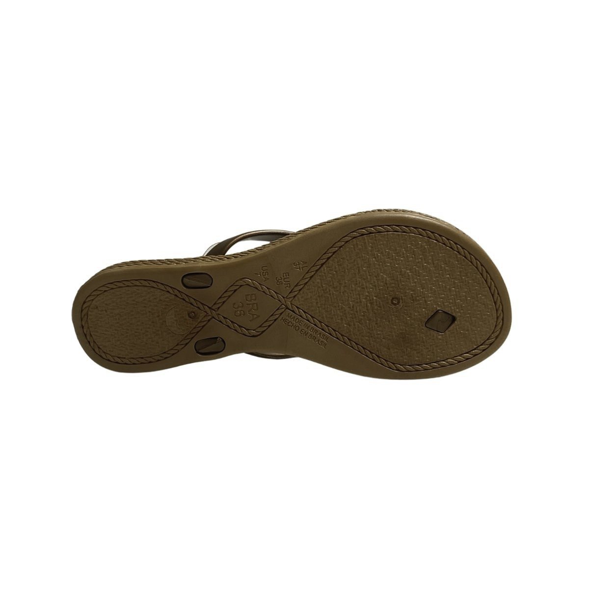 Chinelo Terra e Água Feminino 260902 Marrom Marrom 6
