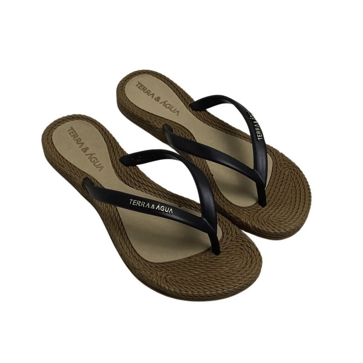 Chinelo Terra e Água Feminino 260902 Preto Preto 4