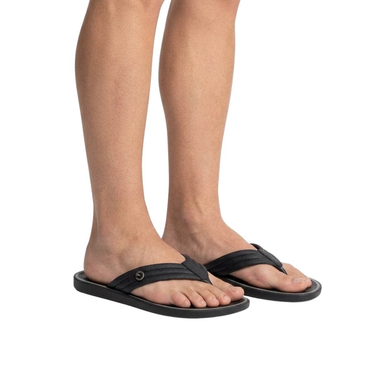 Chinelo Cartago  Masculino 12643 Preto Preto 2