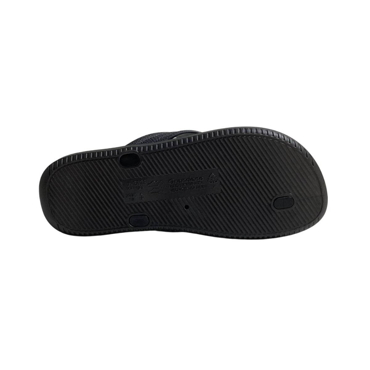 Chinelo Cartago  Masculino 12643 Preto Preto 6