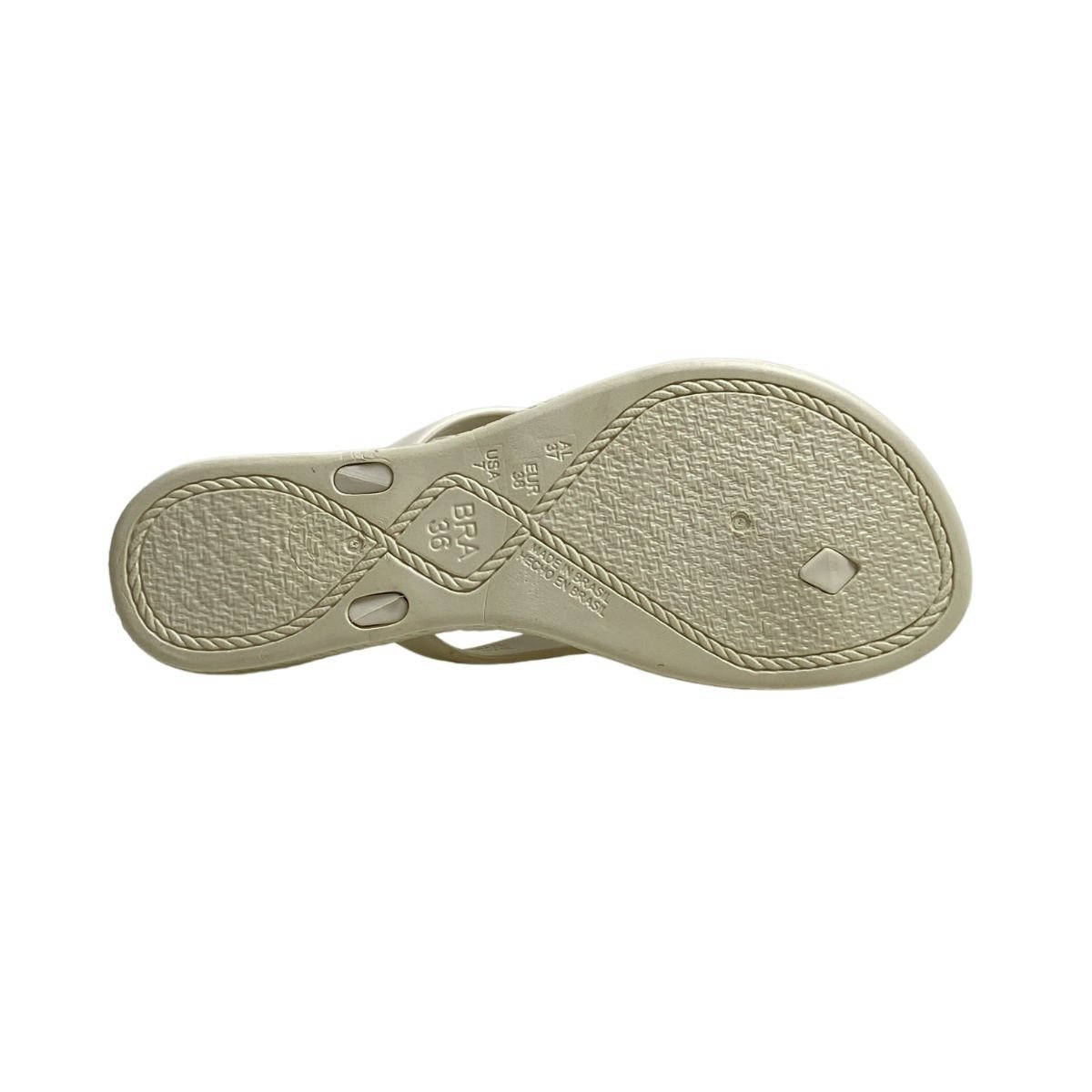 Chinelo Terra e Água Feminino 260902 Off White Branco 6