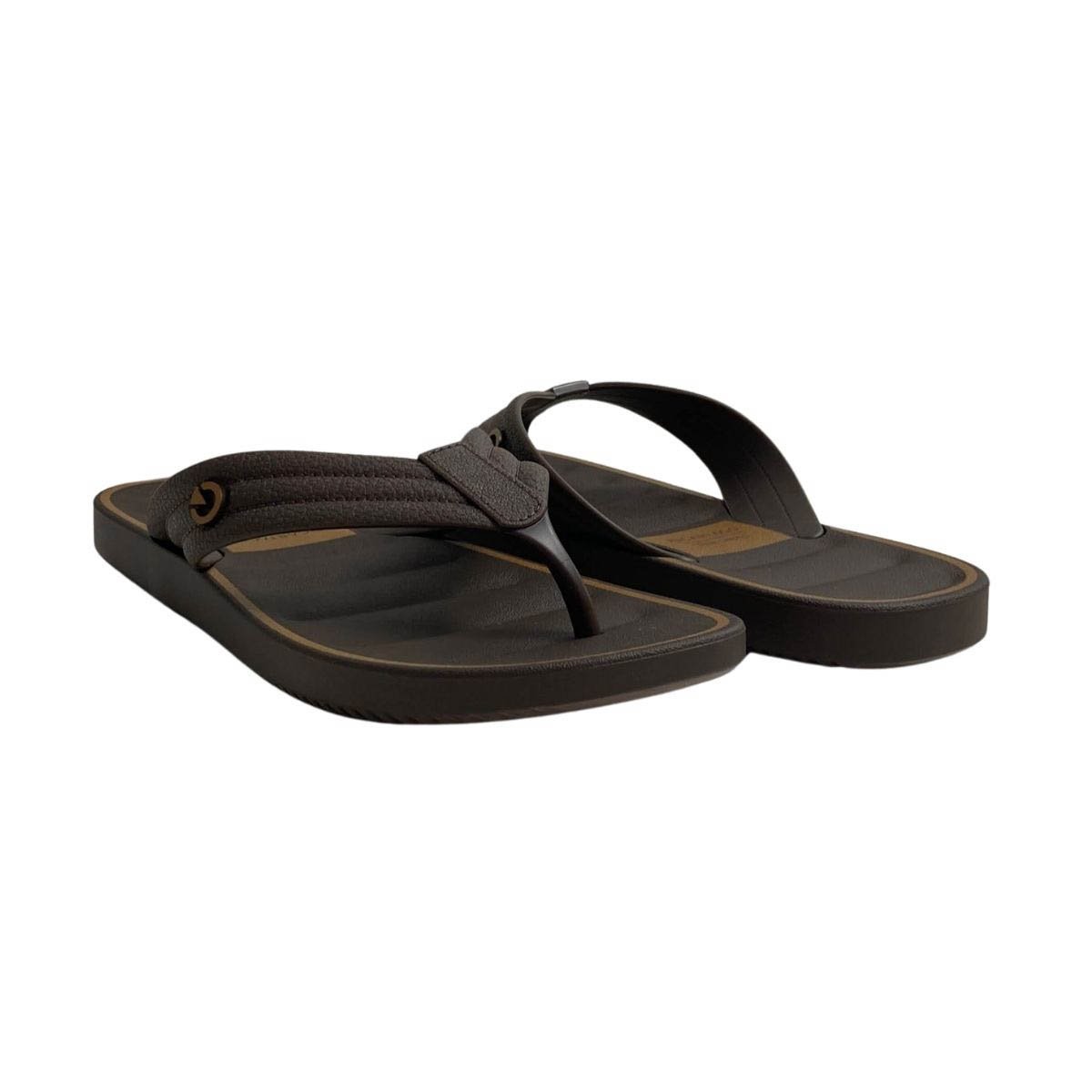 Chinelo Cartago  Masculino 12643 Marrom Marrom 5
