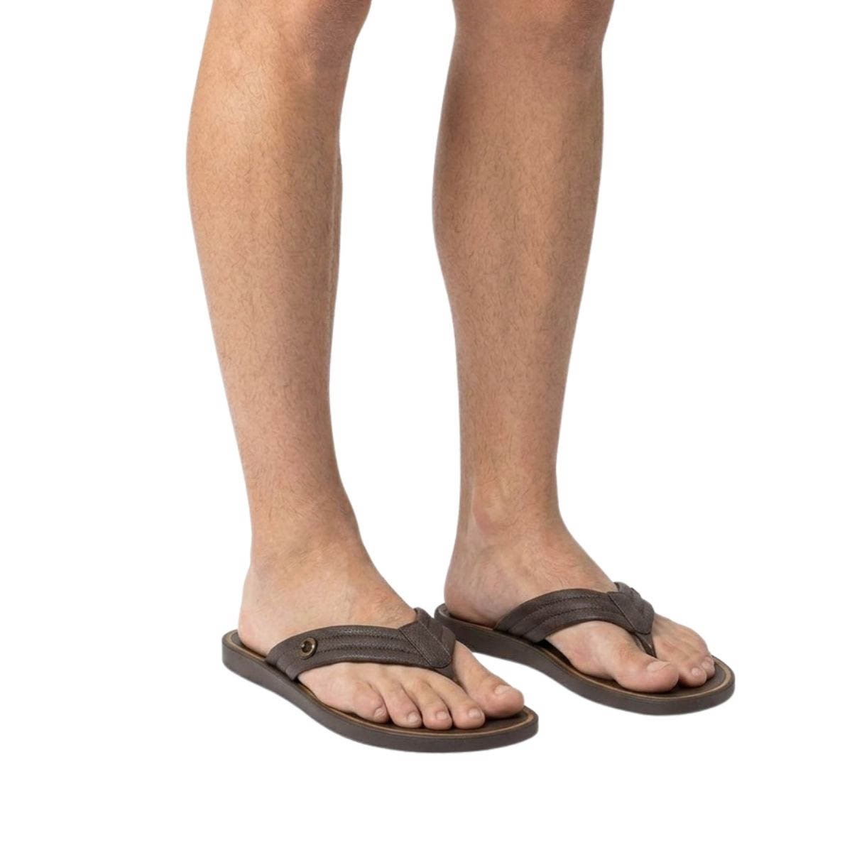 Chinelo Cartago  Masculino 12643 Marrom Marrom 2