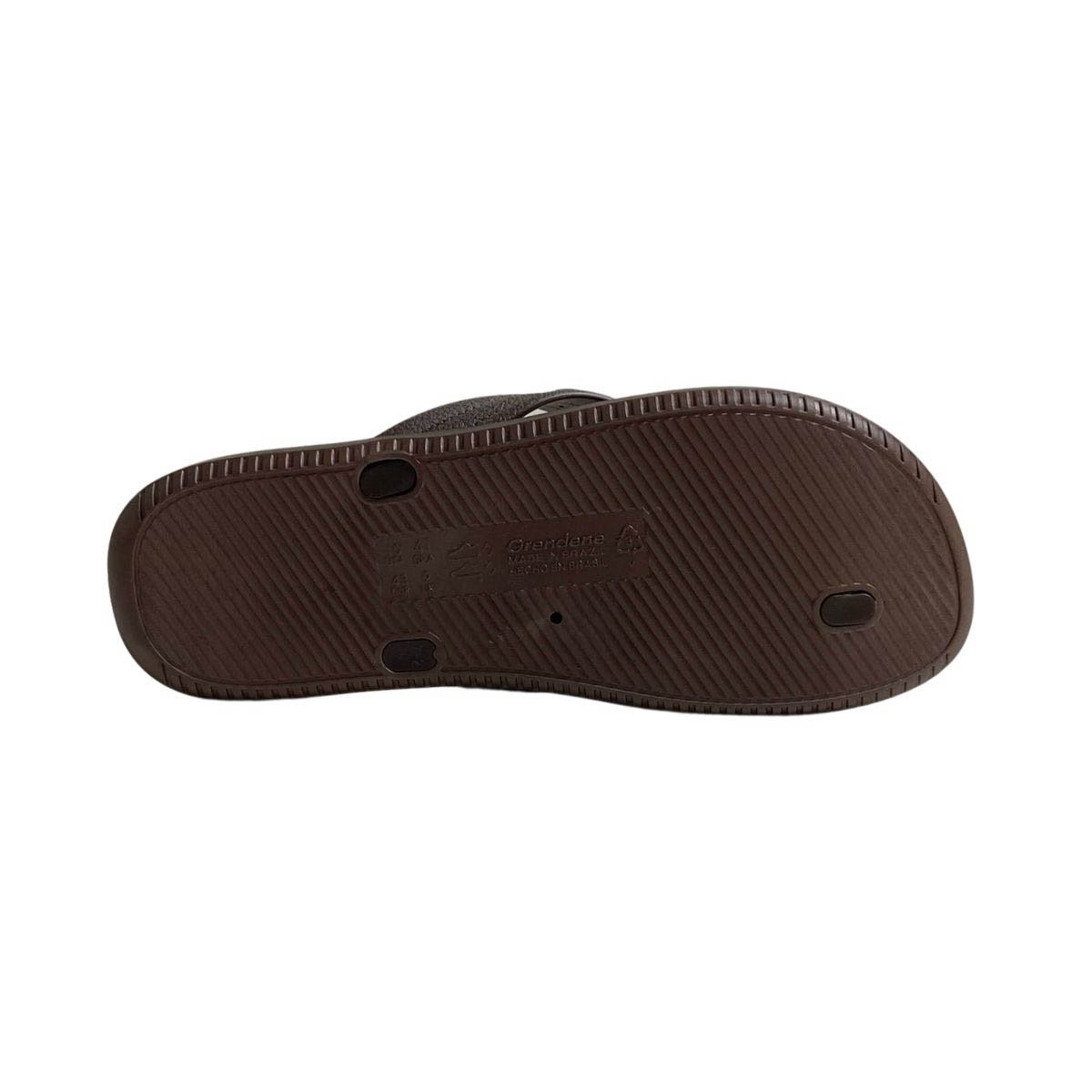 Chinelo Cartago  Masculino 12643 Marrom Marrom 6