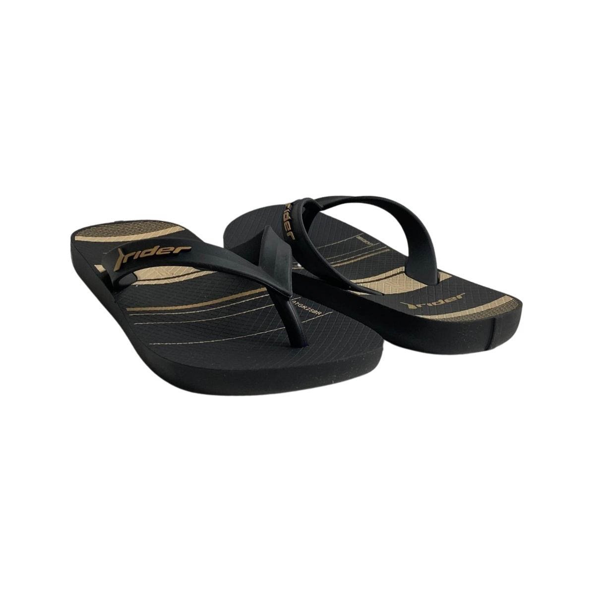 Chinelo Rider Infantil Menino 12342 Preto Preto 5