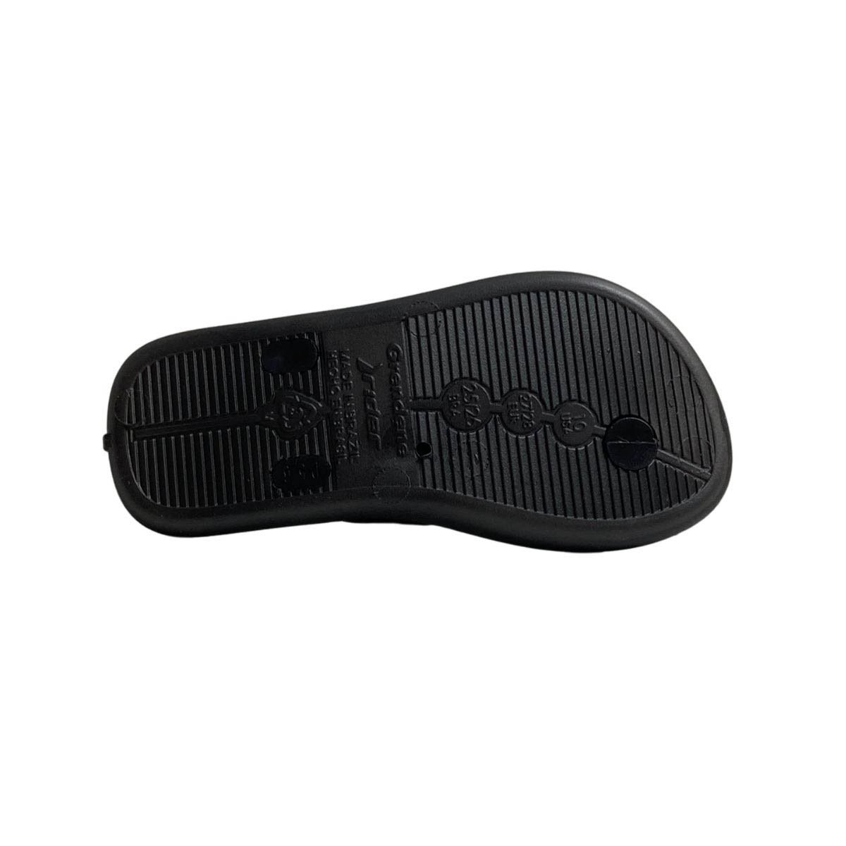 Chinelo Rider Infantil Menino 12342 Preto Preto 6