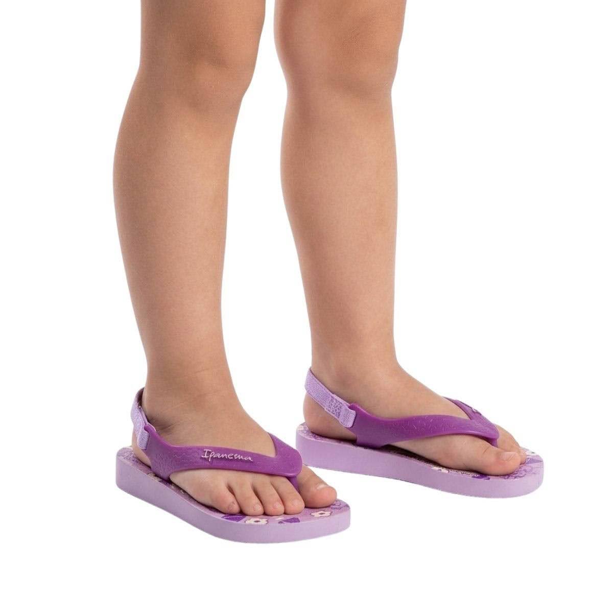 Ipanema Turma da Mônica Chinelo Infantil Menina 26791F Lilás Roxo 2
