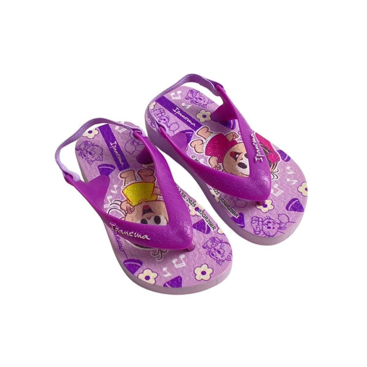 Ipanema Turma da Mônica Chinelo Infantil Menina 26791F Lilás Roxo 4