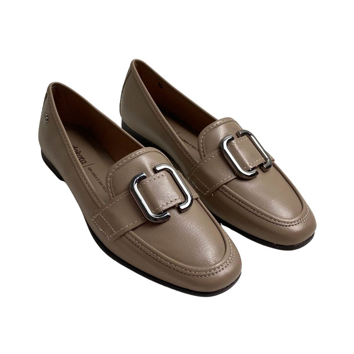 Mocassim Dakota Feminino D2131 Bege Bege 4