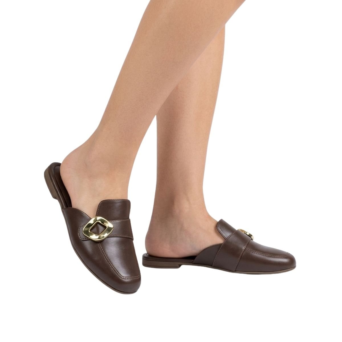 Mule Beira Rio Feminino 4323116 Marrom Marrom 2