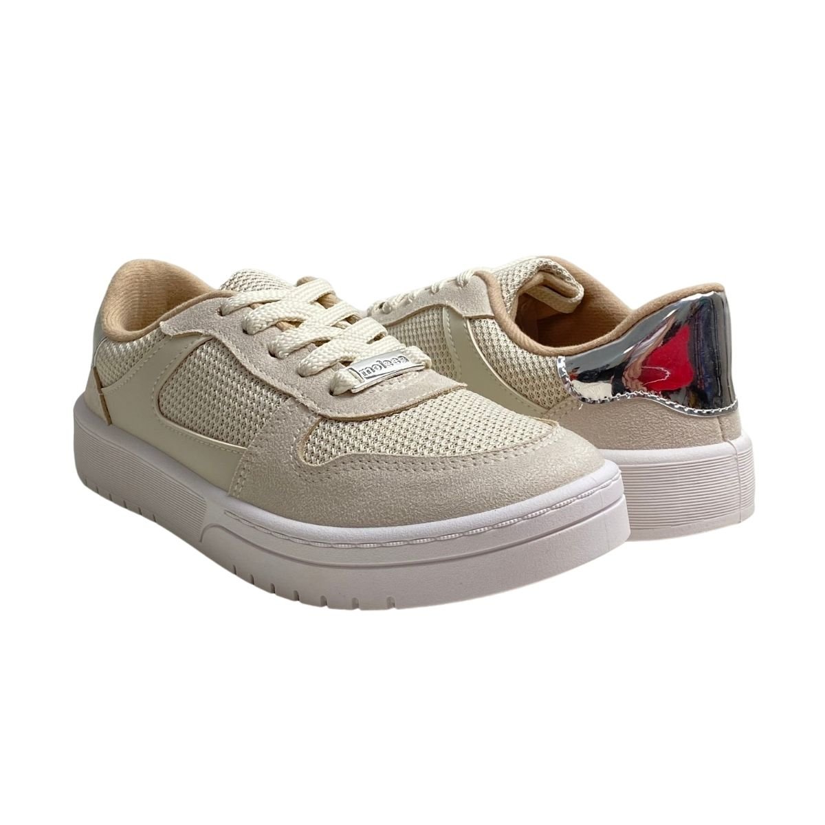 Tênis Moleca Feminino 5791110 Off White Bege 5