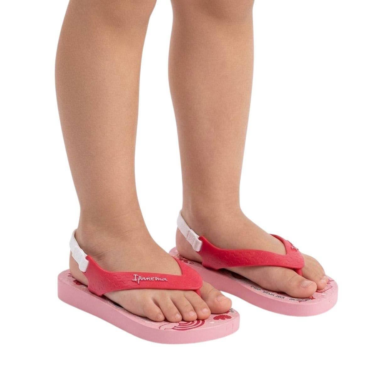 Ipanema Turma da Mônica Chinelo Infantil Menina 26791F Rosa Rosa 2