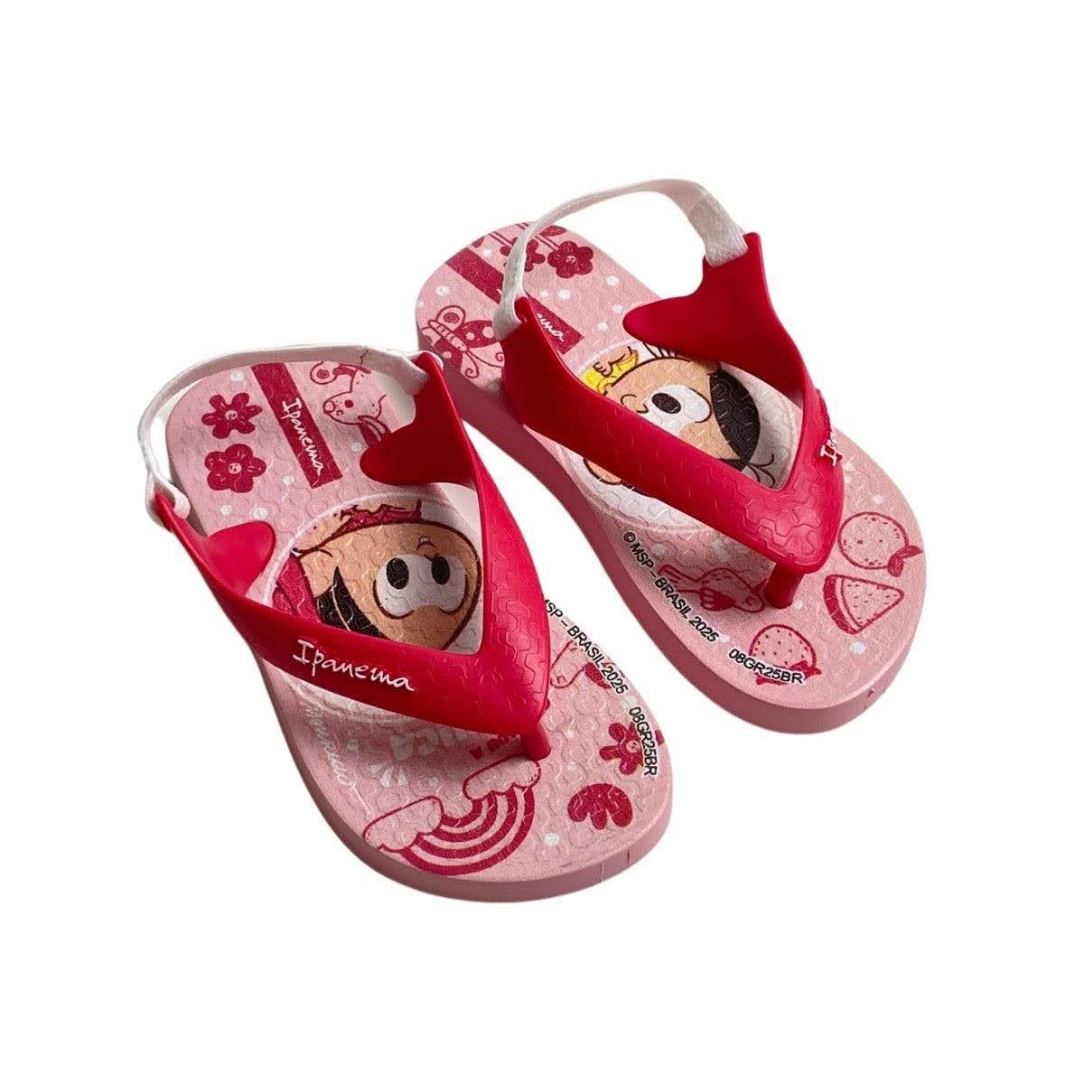 Ipanema Turma da Mônica Chinelo Infantil Menina 26791F Rosa Rosa 4