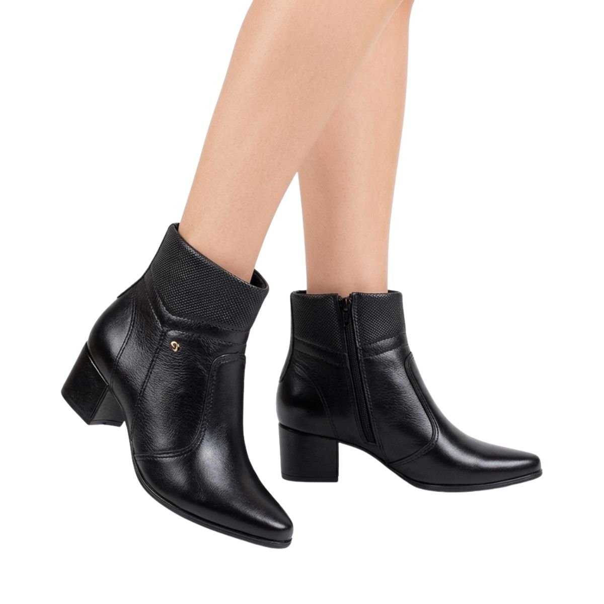 Bota Pegada Feminina 280906 Preto Preto 2