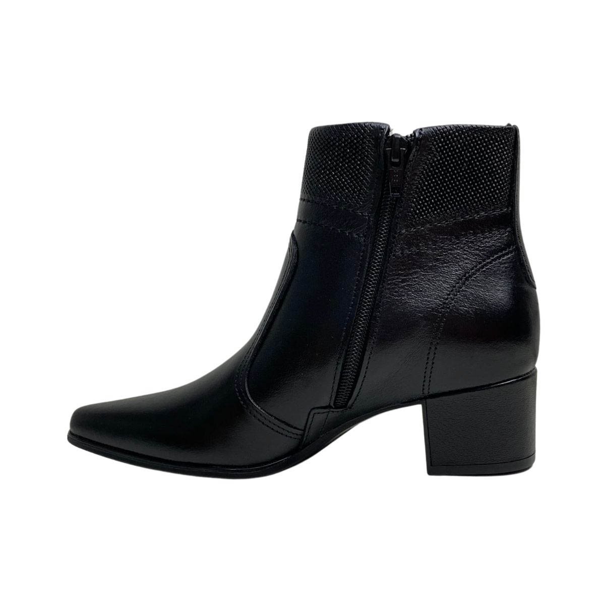 Bota Pegada Feminina 280906 Preto Preto 3