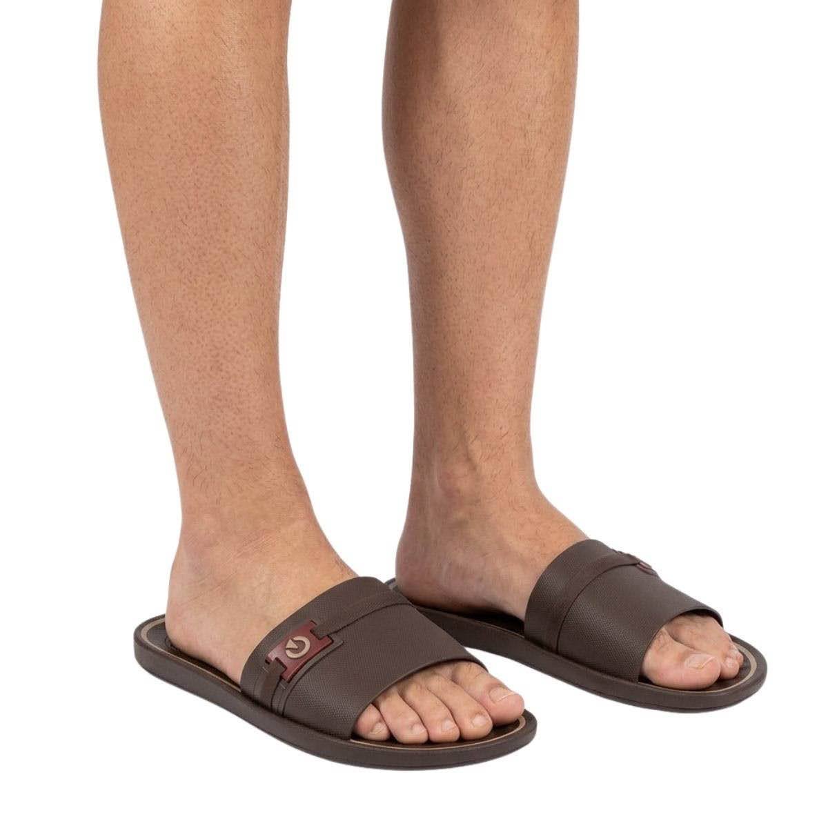 Chinelo Cartago Masculino 12393 Marrom Marrom 2