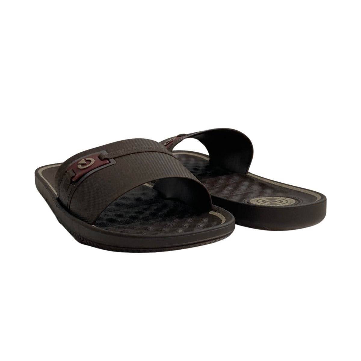 Chinelo Cartago Masculino 12393 Marrom Marrom 5