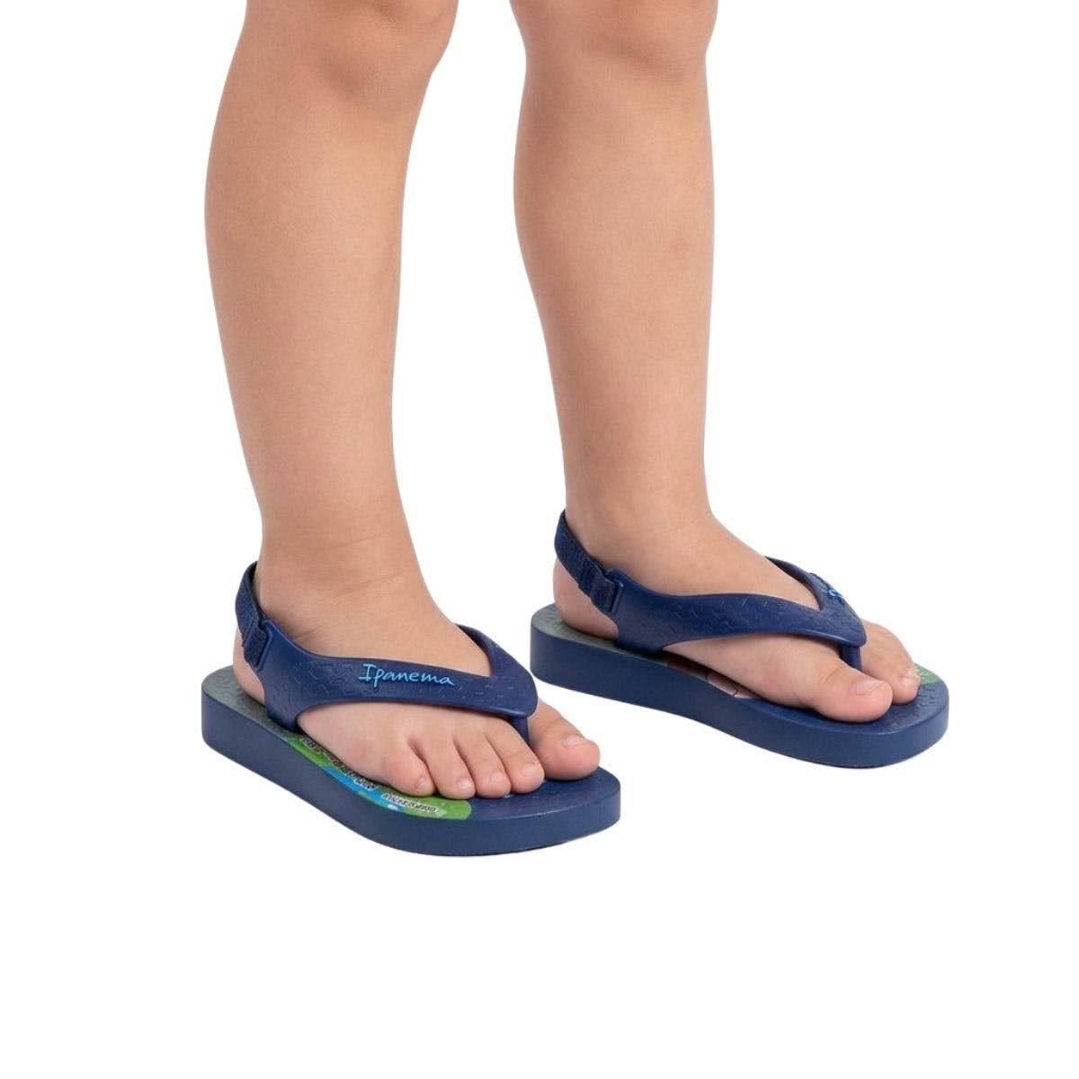 Chinelo Turma da Mônica Ipanema Infantil Menino 26791M Marinho Azul 2