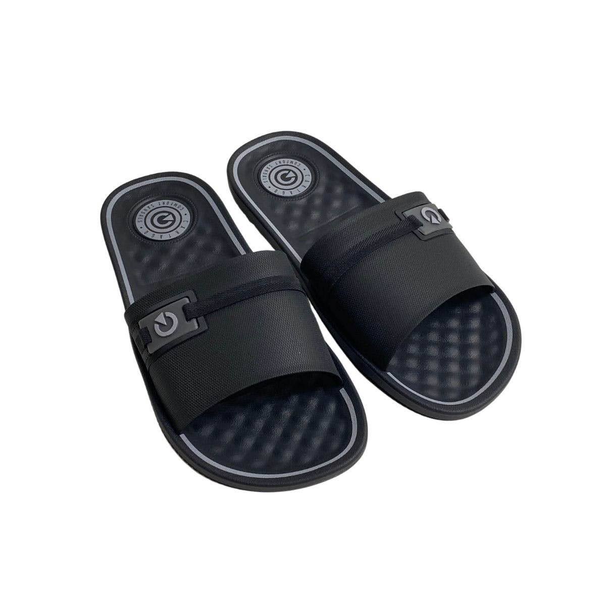 Chinelo Cartago Masculino 12393 Preto Preto 4