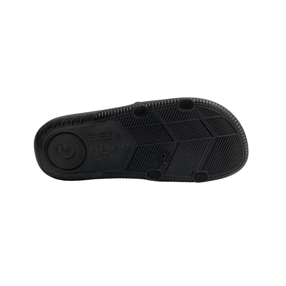 Chinelo Cartago Masculino 12393 Preto Preto 6