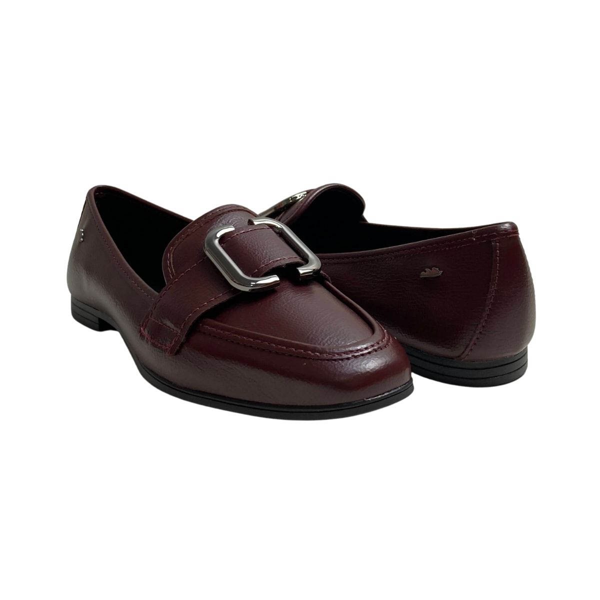 Mocassim Dakota Feminino D2131 Bordo Bordô 5