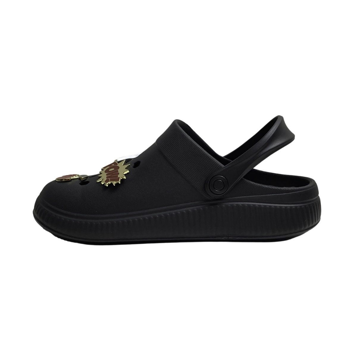 Babuche Moleca Feminino 5832201 Preto Preto 3