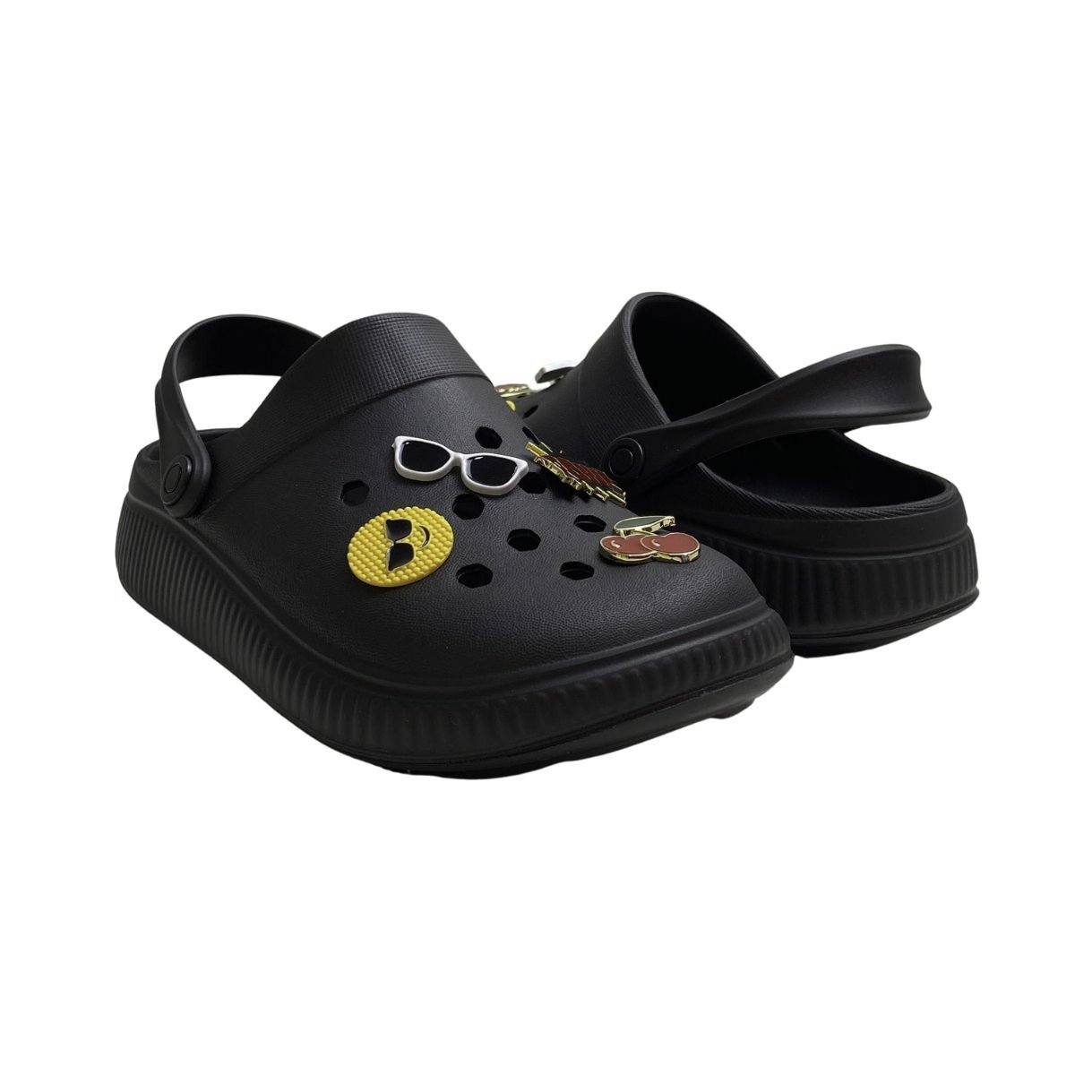 Babuche Moleca Feminino 5832201 Preto Preto 6