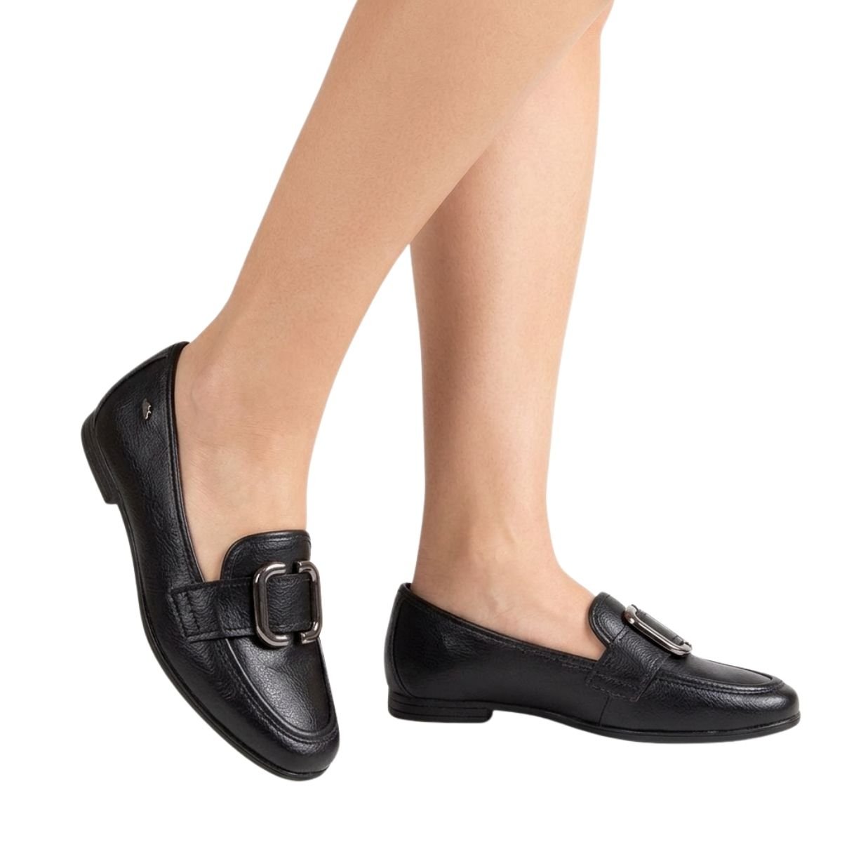 Mocassim Dakota Feminino D2131 Preto Preto 2