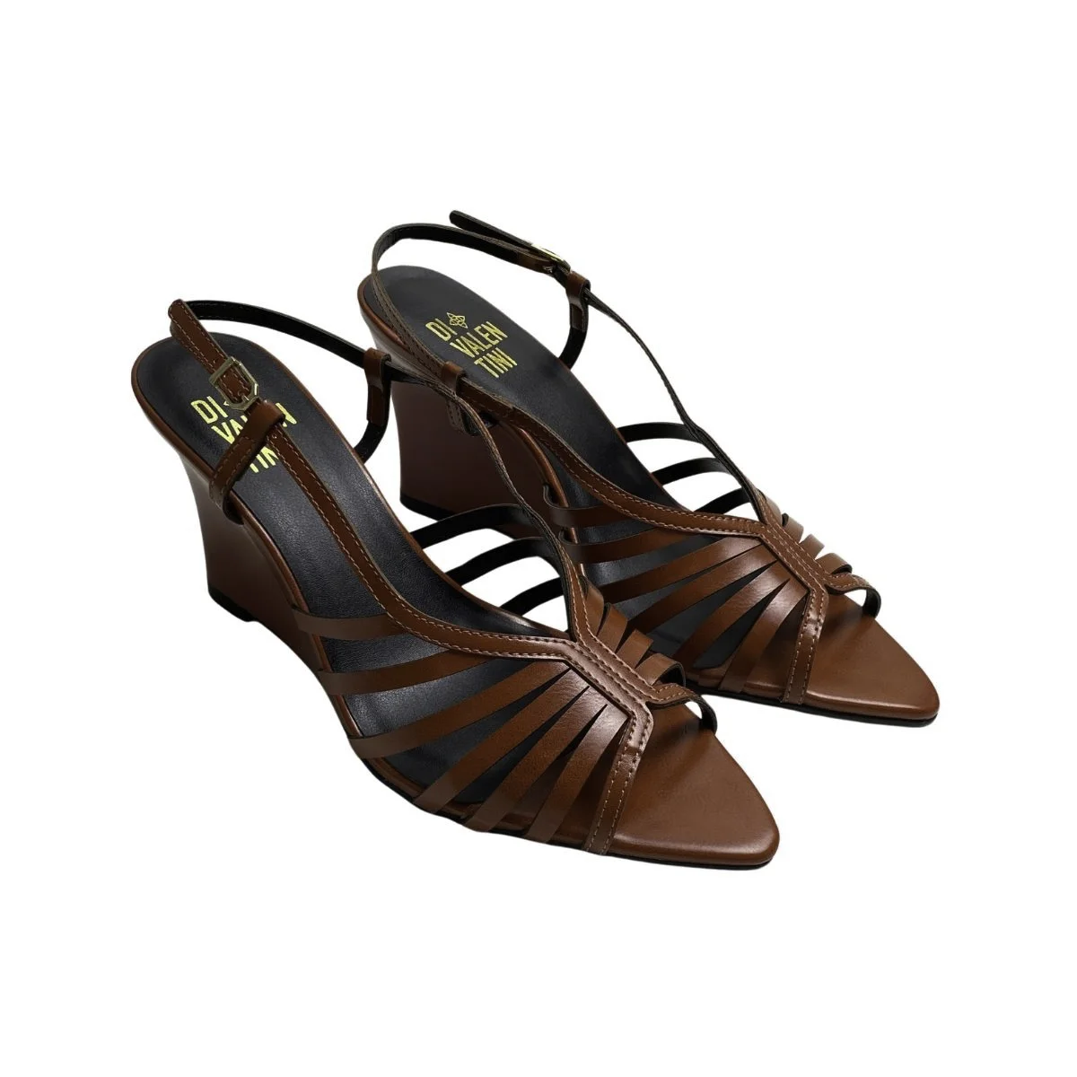 Sandália Madri Di Valentini Feminino 544412601 Marrom Marrom 4