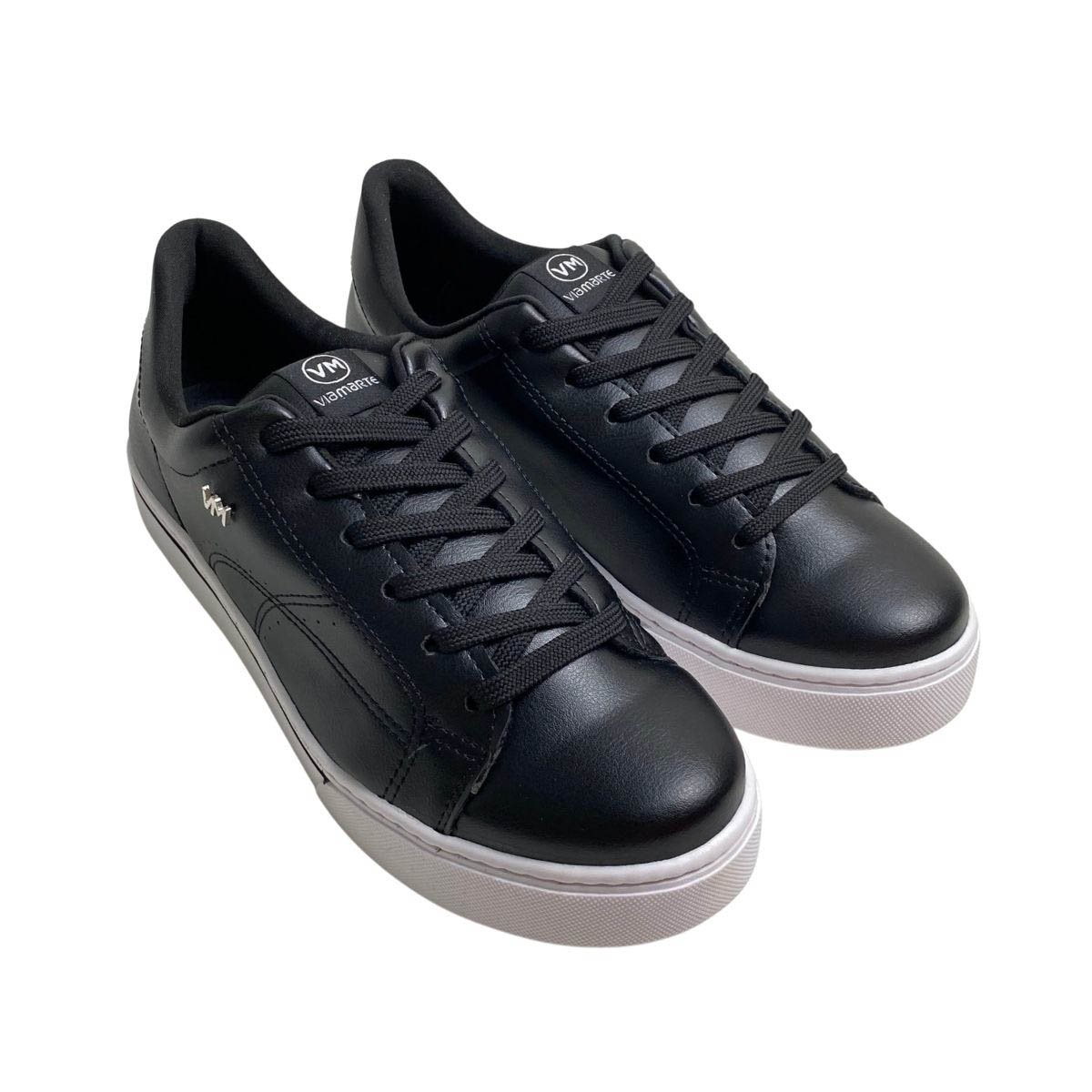 Tênis Via Marte Feminino 016008N Preto Preto 4