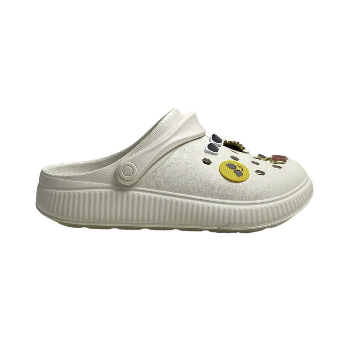 Babuche  Moleca Feminino 5832201 Off White