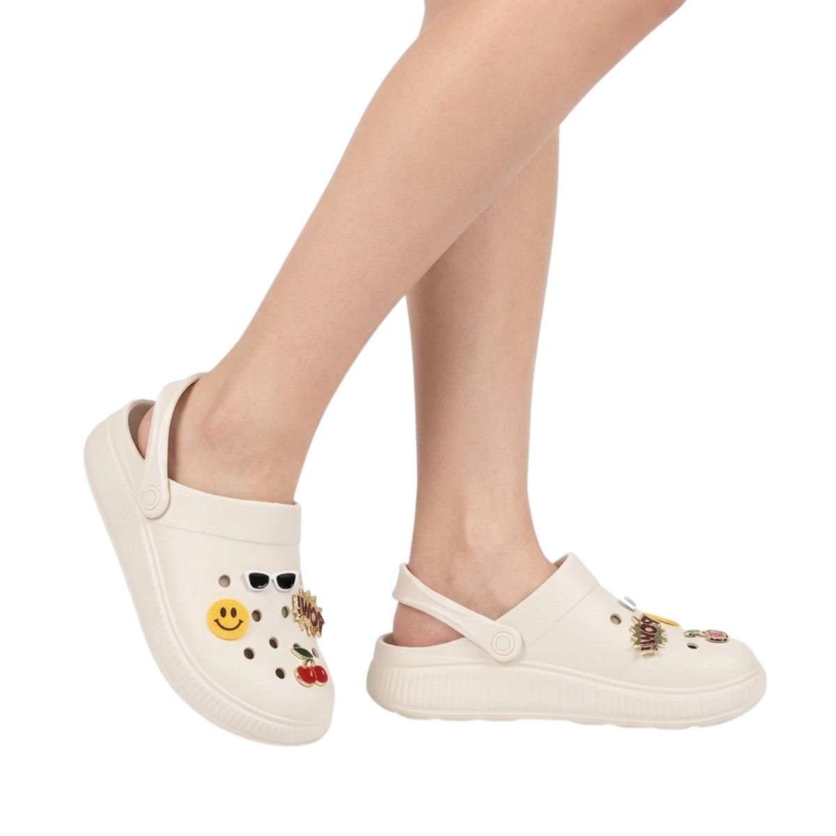 Babuche Moleca Feminino 5832201 Off White Branco 2