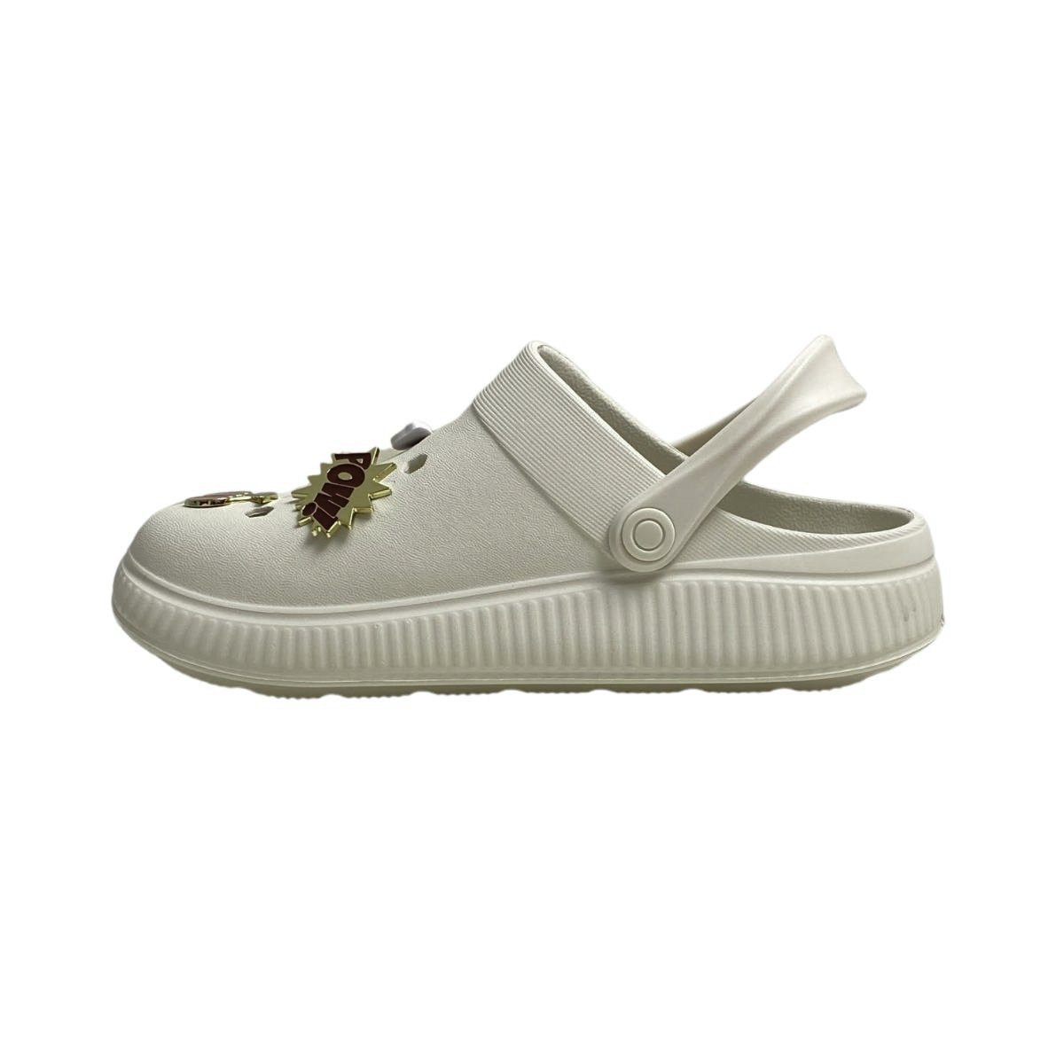 Babuche Moleca Feminino 5832201 Off White Branco 3