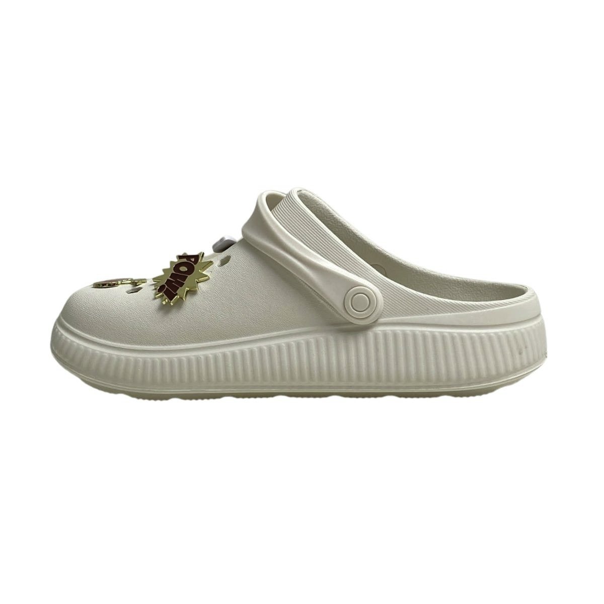 Babuche Moleca Feminino 5832201 Off White Branco 4