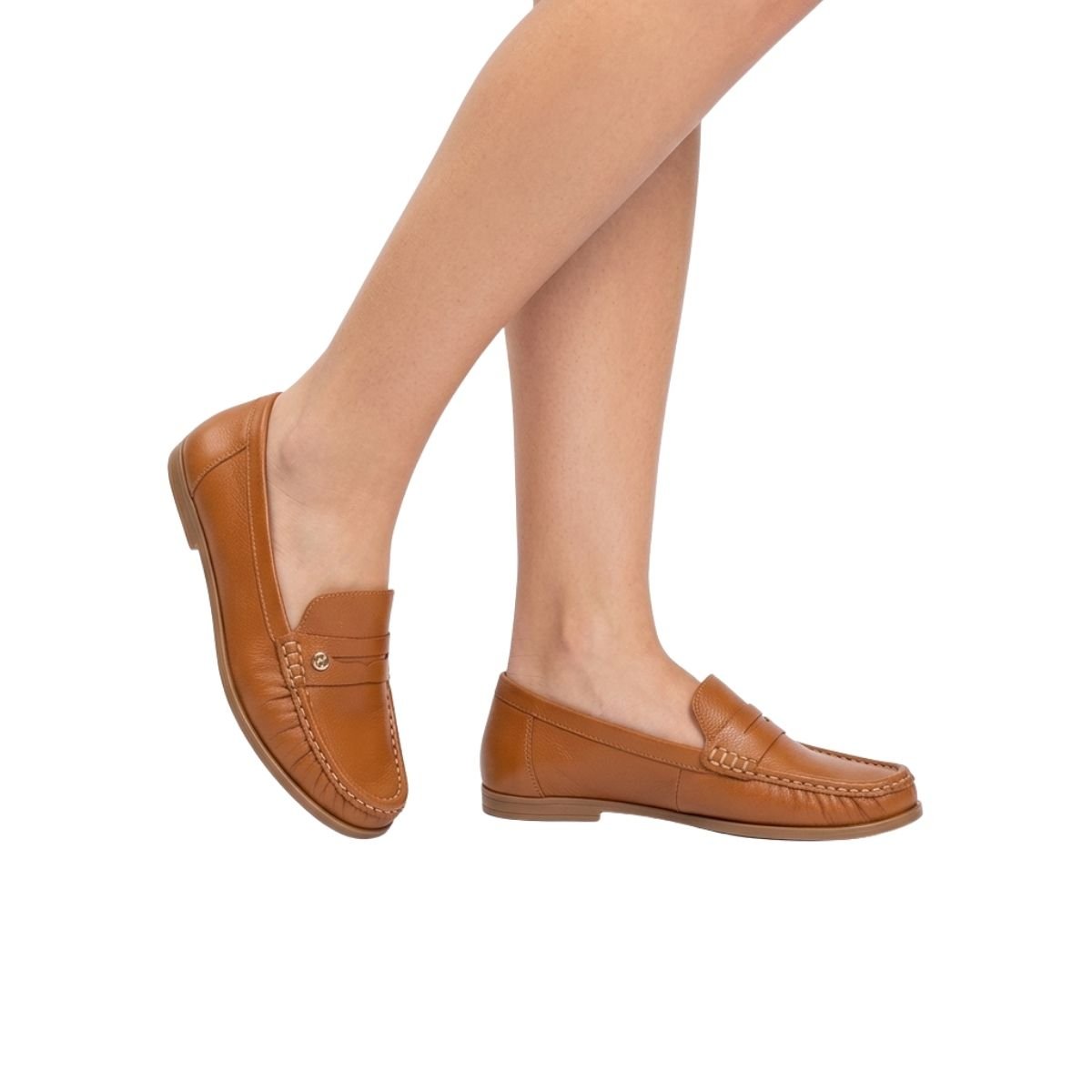 Mocassim Bottero Feminino 377801 Marrom Marrom 2