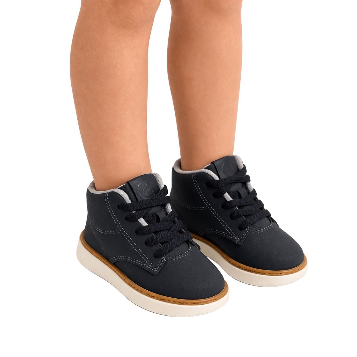 Coturno Molekinho Infantil Masculino 2631219 Preto Preto 2